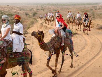 Religious Group Transportation in Pushkar